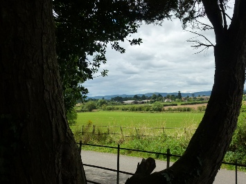 The view from Pirton Church. 
